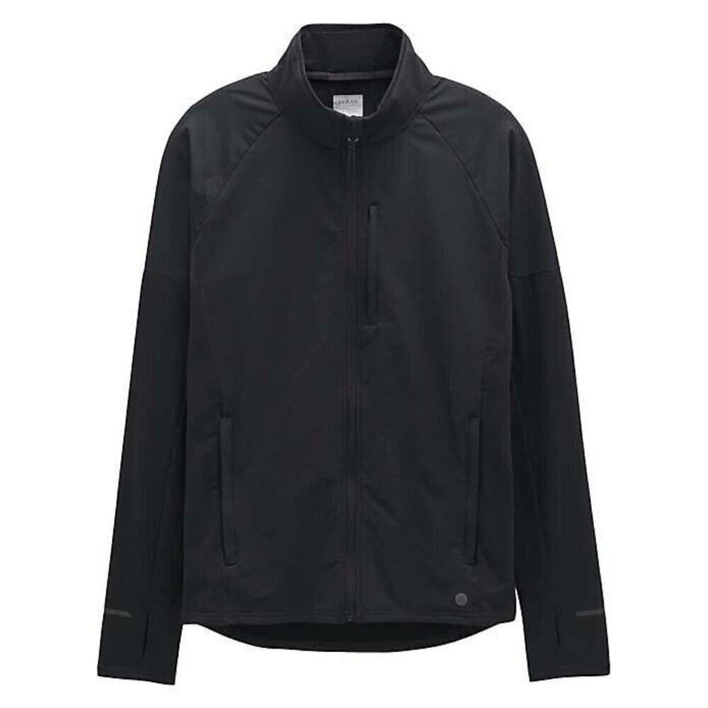 Prana Men's Ice Flow Hybrid Jacket size small stretch. UPF 50+ athletic pockets